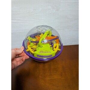 The Original Perplexus 3D Maze Ball 100 Barriers Spin Master Brain Teaser Game